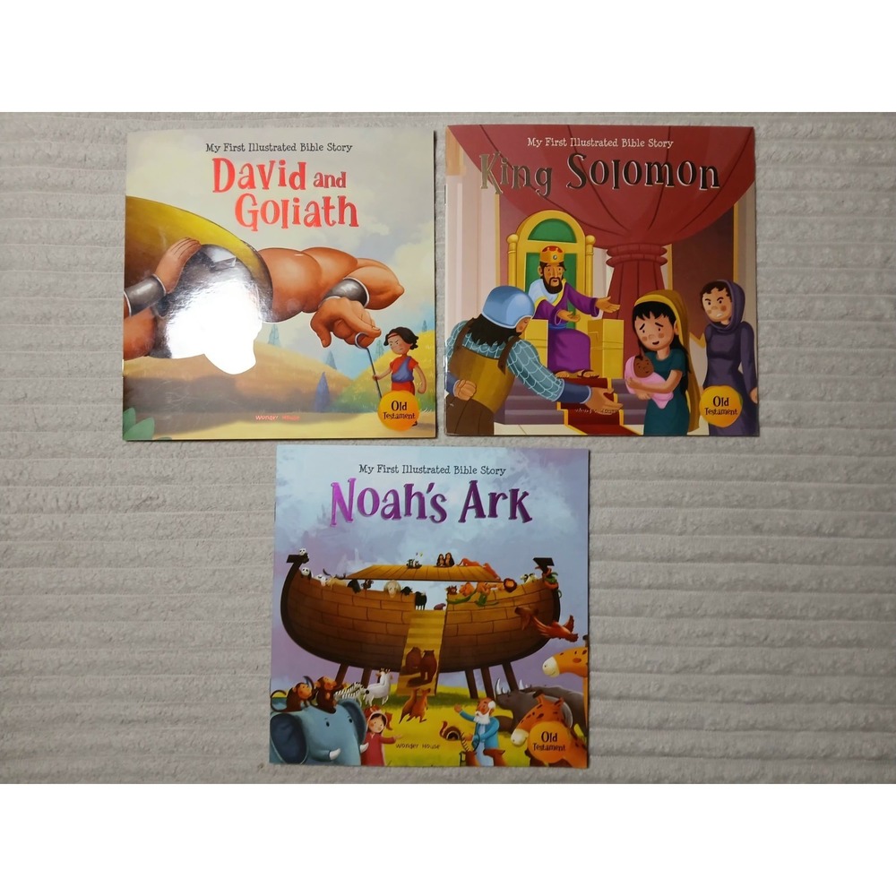 3 Children's Biblical Short Stories‎ Books Old Testament
